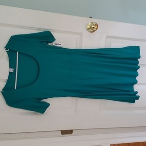Scoop neck dress